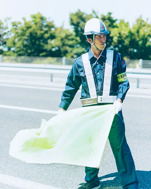 SA・PA施設での警備のイメージ